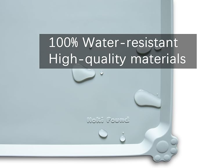 Hoki Found XX-Large Silicone Pet Food Mats Tray - Image 3
