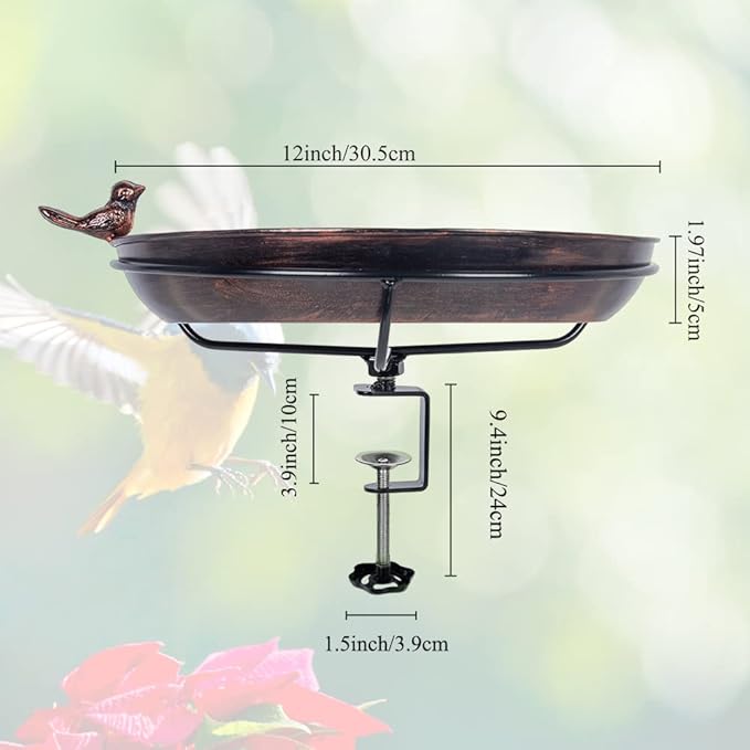 DREAMSOUL Deck Mounted Bird Bath - Image 3