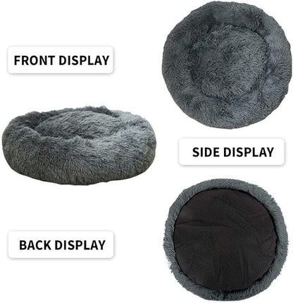 Nisrada Dog Bed for Small Medium Large Dogs, 30 inch Calming Dogs Bed, - Image 4
