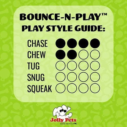 Jolly Pets Bounce-n-Play Dog Toy Ball, 4.5 Inches/Small, Model Number: 2545 OR - Image 4