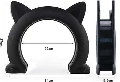 Wordcam Large Cat Door Interior Door, XL Indoor Cat Door, Pet Doors - Image 3