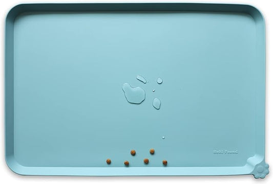 Hoki Found L Silicone Non Slip Pet Food Tray by Hoki+Found