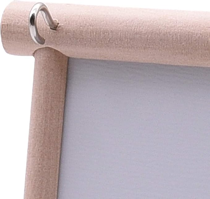 HANZE Bird Mirror Swing with Rattan Ball | Natural Wood Parrot Toy with Metal - Image 5