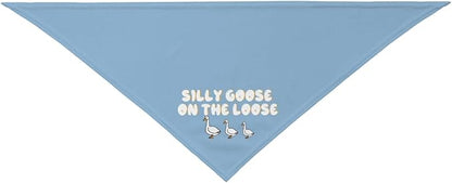 Silly Goose on The Loose Triangle Dog Bandana, Summer Bandana Funny Triangle - Image 9
