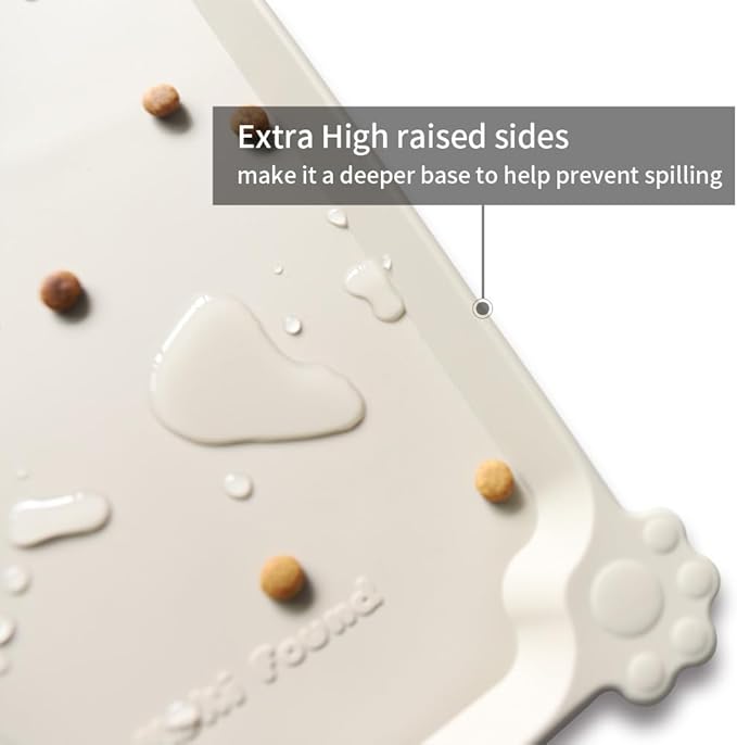 Hoki Found Large Silicone Non Slip Pet Feeding Mats - Image 2