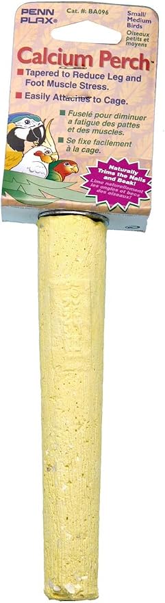 Penn-Plax Bird-Life Calcium Trimmer-Perch, Naturally Trims Nails & Beak - Image 2