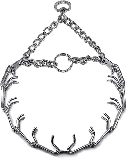 Herm Sprenger Prong Dog Training Collar, 3.2mm x 23in Medium, Ultra-Plus Chrome by HERMSPRENGER