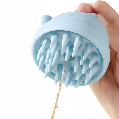 Silicone Cat Bath Brush – Pet Bathing Tool by Unknown