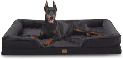 Bedfolks Orthopedic Dog Bed XXL, Waterproof Dog Sofa Bed by Bedfolks