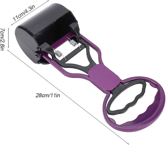 Pooper Scooper for Dogs, Spring Loaded One Hand Poop Scooper - Image 2