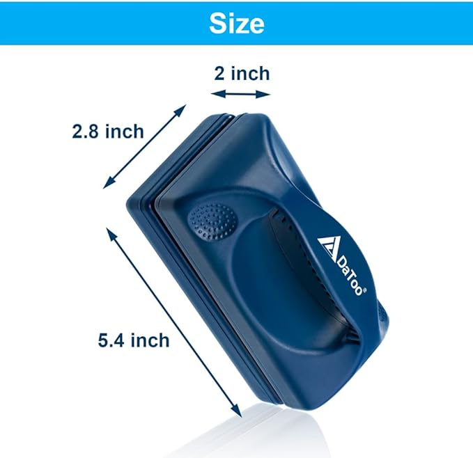 Aquarium Mini Magnetic Scrubber Scraper Small Fish Tank Cleaner Nano Glass - Image 2