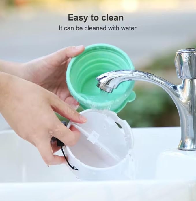 3 in 1 Collapsible Dog Bowl, Treat Container, Poop Bag Holder - Image 6