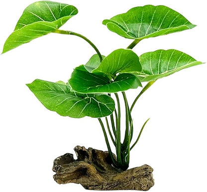 Smoothedo-Pets Fish Tank Decor Aquarium Decorations Ornaments Betta Leaf pad by EnvironmentFriendlyArtificialPlasticPlantAquariumDecoration