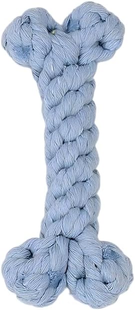 Dog Rope Toys Set with Bone-Shaped Chew Toy, Durable Cotton Rope Toys by Unknown
