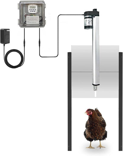 JVR Automatic Chicken Coop Door Opener by AutomaticChickenCoopDoor