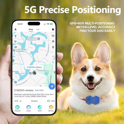 GPS Dog Tracker, Real-time Pet Location Tracker Anti Lost Dog GPS Collar Fit - Image 7