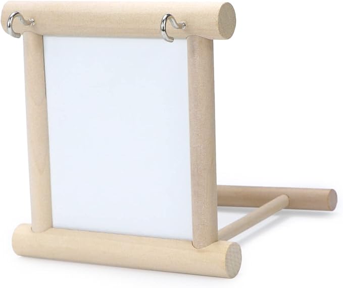 Bird Mirror with Perch Bird Toys - Image 6
