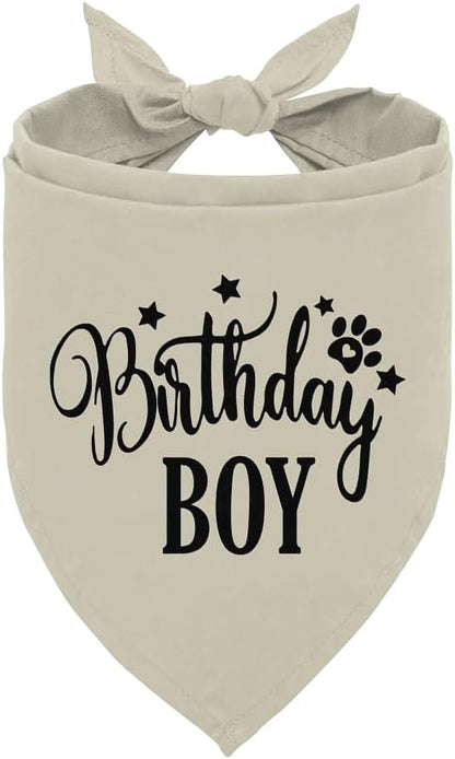 A19 Birthday Dog Bandana by corner+wind