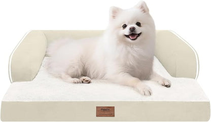 Small Dog Bed Orthopedic Washable Cat Bed Memory Foam Small Couch Sofa Indoor by Mekiy