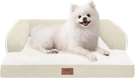 Small Dog Bed Orthopedic Washable Cat Bed Memory Foam Small Couch Sofa Indoor by Mekiy