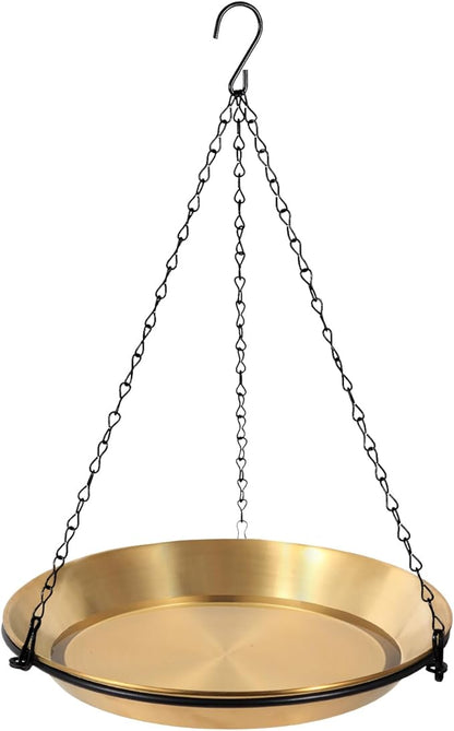 Hanging Bird Bath Bird Feeder Bowl by HRAYLTOP