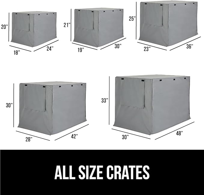 GORILLA GRIP Dog Crate Covers Compatible - Image 3