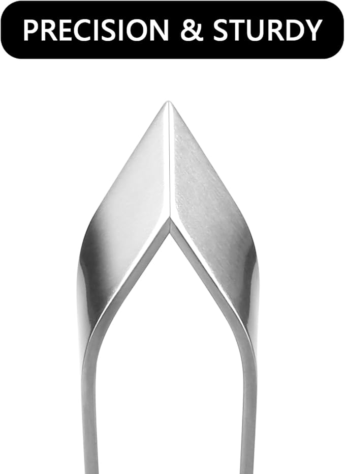 2 Pcs Fish Tweezer 2 Pcs Fish Scale Remover, Fishbone Tweezers Descaler Cleaner - Image 7