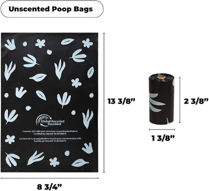 Best Pet Supplies Poop Bags for Dogs, 50% Post-Consumer Recycled Content dog - Image 2