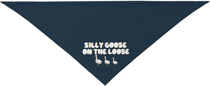 Silly Goose on The Loose Triangle Dog Bandana, Summer Bandana Funny Triangle - Image 9