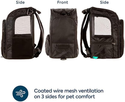 Sherpa Deluxe Guaranteed On Board Convertible Pet Carrier & Backpack - Image 4