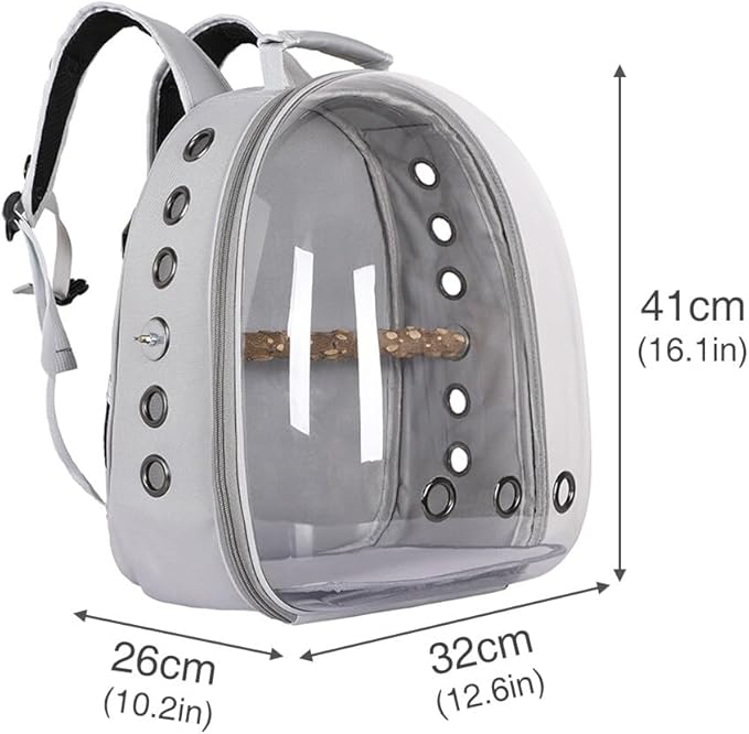 Bird Carrier Backpack, Bird Travel Carrier - Image 4
