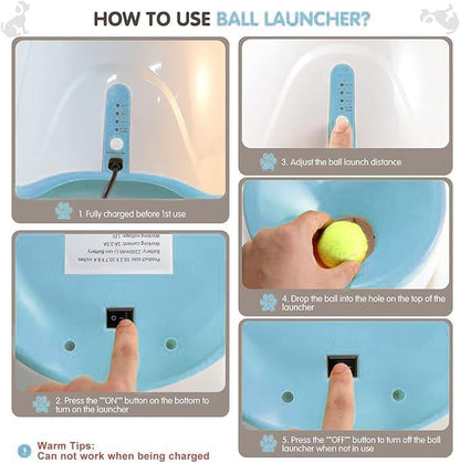 Automatic Dog Ball Launcher, Dog Ball Thrower Machine - Image 5