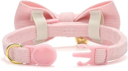 2 Pack Soft Corduroy Cat Collars - Image 6