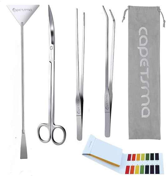 Capetsma Aquascape Long Stainless Steel Plant Tools Set by capetsma