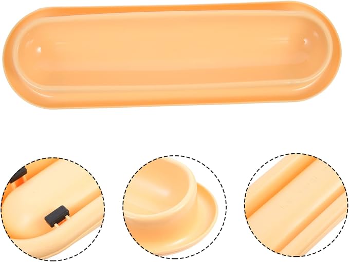 POPETPOP Household Skid Pet Bowl Portable Kitten Bowl - Image 7