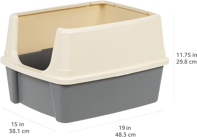 Amazon Basics Large Cat Litter Box - Image 6