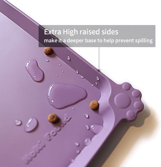 Hoki Found X-Large Silicone Pet Food Mats - Image 2