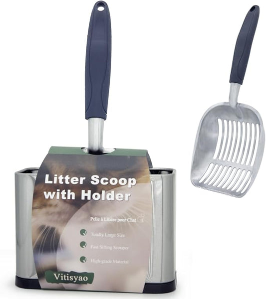 Full Metal Cat Litter Scoop by Vitisyao