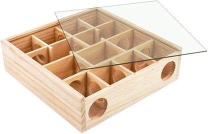 Allazone Wooden Maze Tunnel Toy - Image 5