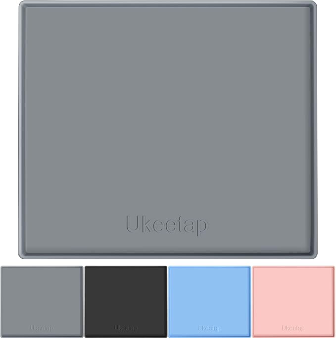 22" x 19" Extra Thick Waterproof Silicone Mat by ukeetap