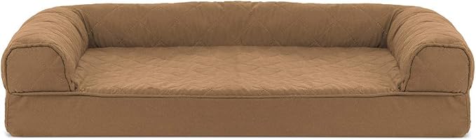 Furhaven Orthopedic Dog Bed for Medium/Small Dogs w/ Removable Bolsters & - Image 2