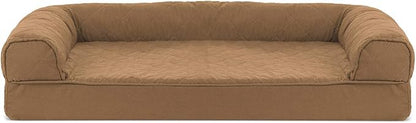 Furhaven Orthopedic Dog Bed for Medium/Small Dogs w/ Removable Bolsters & - Image 2