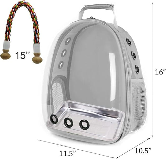 Bird Traval Carrier Cage, Vet Transport School Bag - Image 2