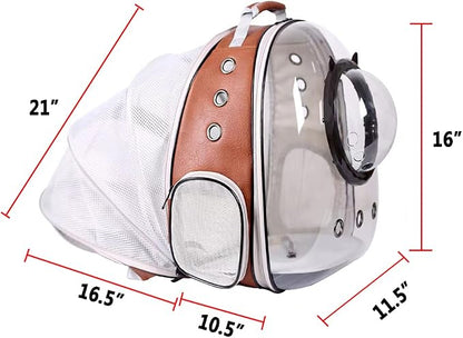 Expandable Cat Carrier Backpack, Backpack - Image 2