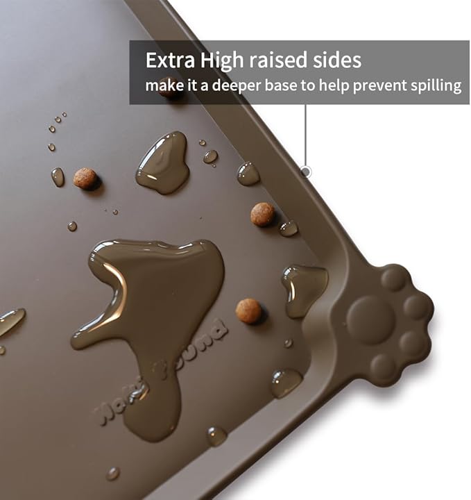 Hoki Found L Silicone Pet Food Mats Tray - Image 2