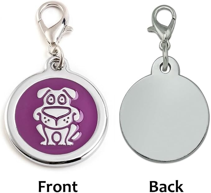 Personalized Funky Dog Design Pet ID Tags - Image 6