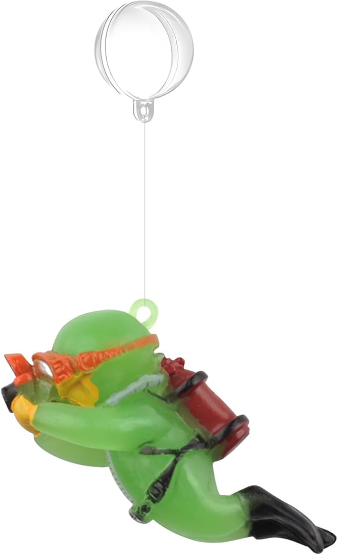 onesimcr Floating Fish Tank Decorations, Aquarium Decorations, Lovely Diver by onesimcr