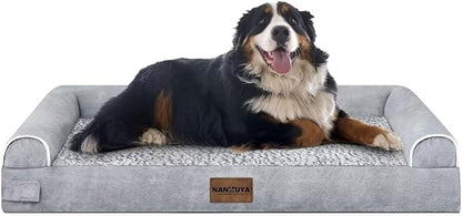 Large Dog Bed Orthopedic Washable: Jumbo Dog Bed Bolster Extra Large Dogs Egg - Image 9