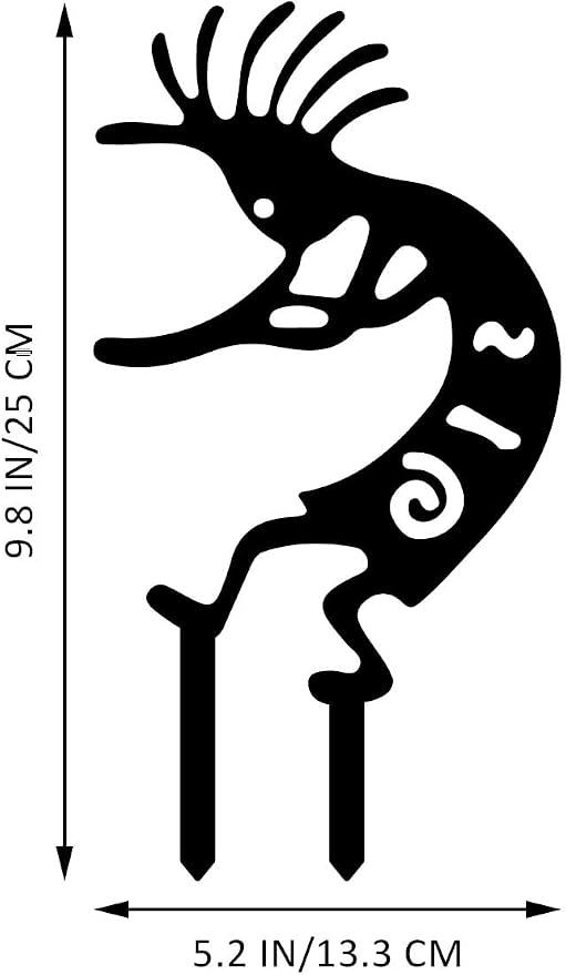 4 Piece Kokopelli Metal Garden Stakes - Image 7