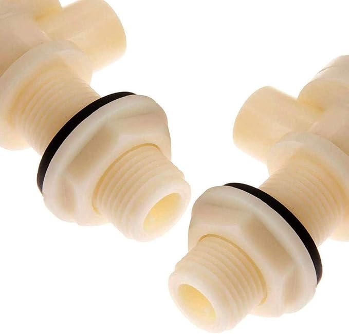 2 Pack Float Valve Stable Water Automatic Pet Water Dispenser Shut Off 1/2" - Image 7